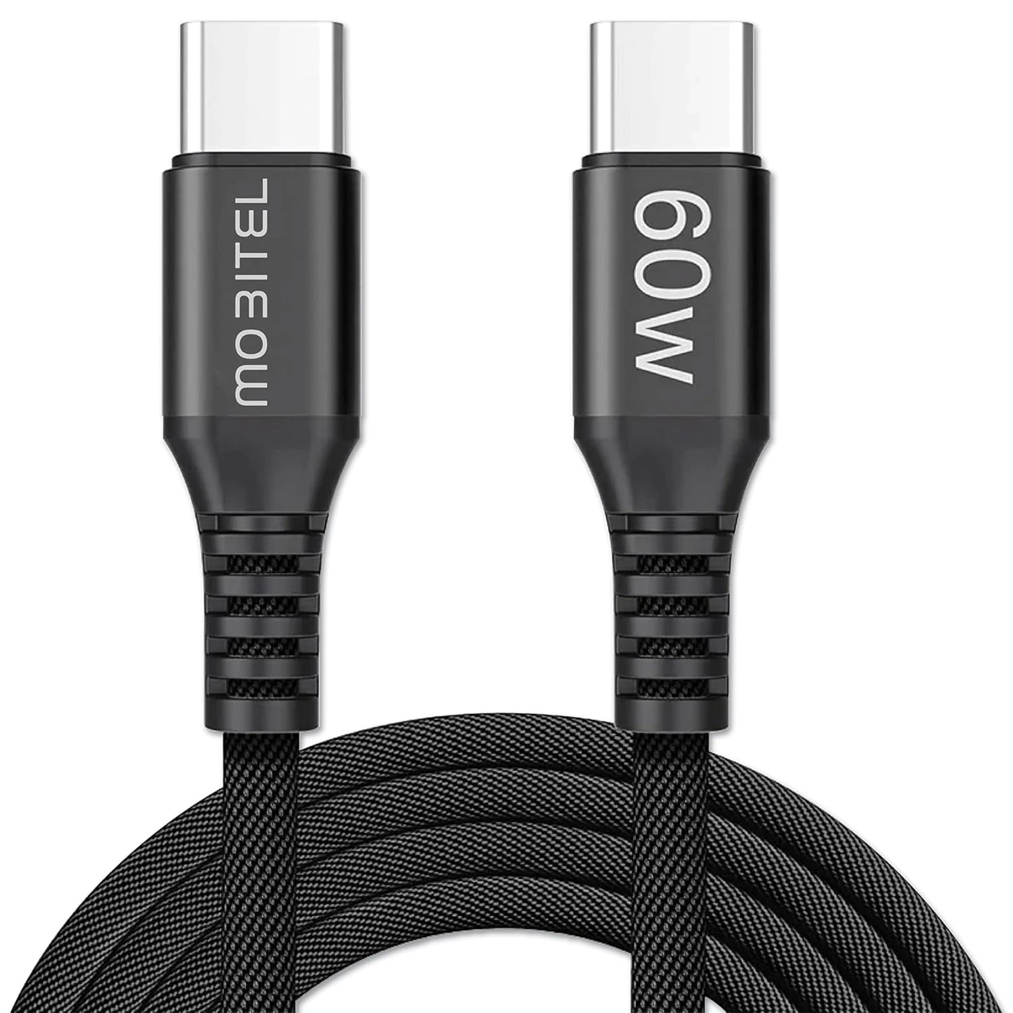 Mobitel USB-C to USB-C Fast Charging Cable 60W 1.5m