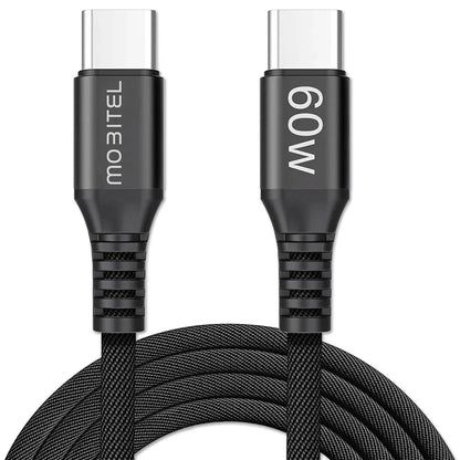 Mobitel USB-C to USB-C Fast Charging Cable 60W 1.5m