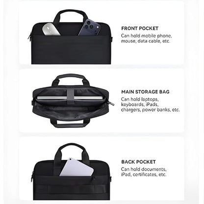 Mobitel 16 Inch Waterproof Laptop Sleeve with Shoulder Strap