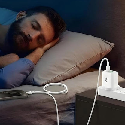 Mobitel 45W GaN Fast Wall Charger Black/White