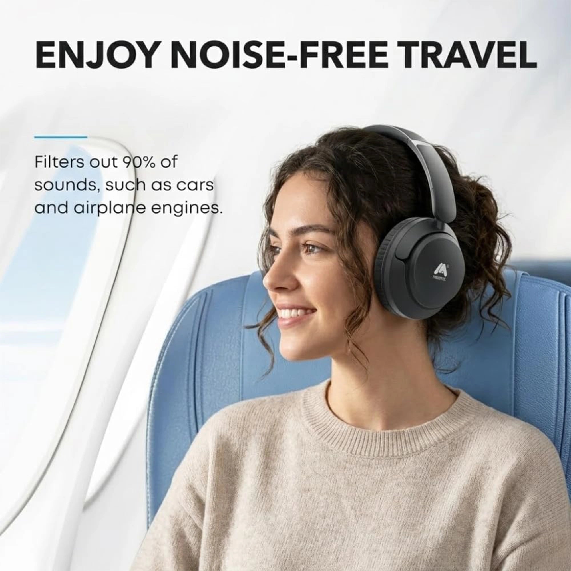 Mobitel Wave Core Wireless Over-Ear Headphones