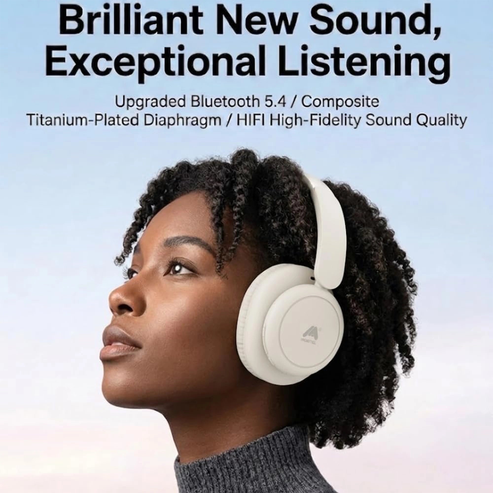 Mobitel Wave On Noise Cancelling Over-Ear Headphones