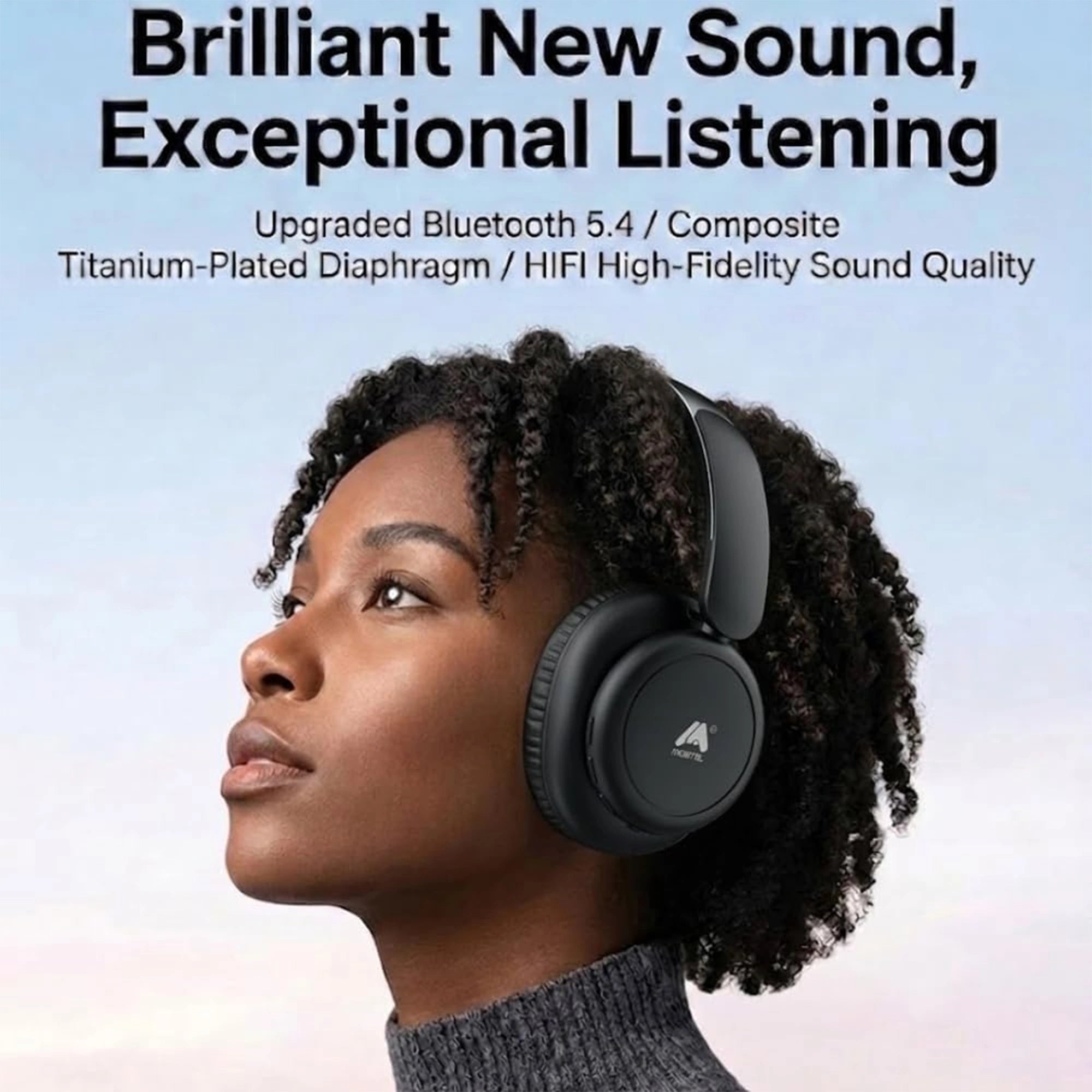 Mobitel Wave On Noise Cancelling Over-Ear Headphones