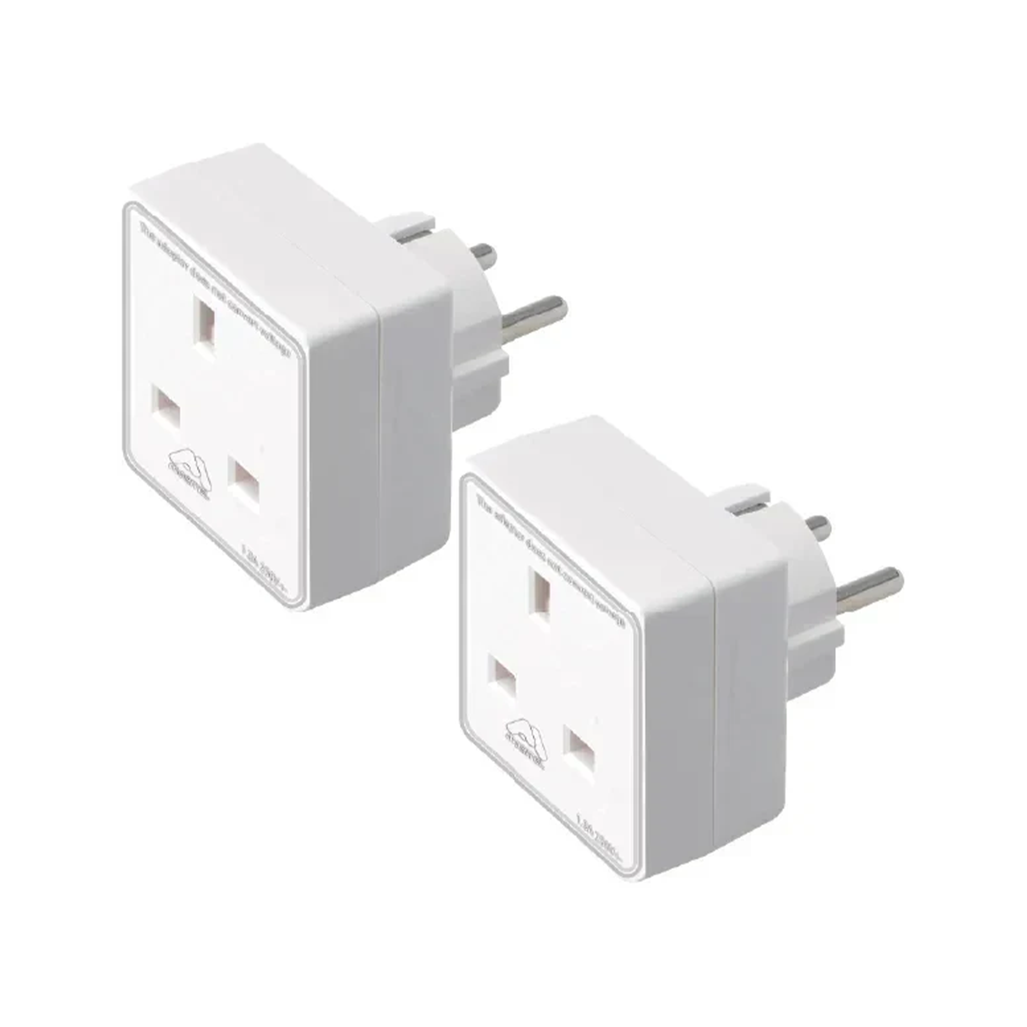 European Travel Adaptor Plug with UK Safety Standards