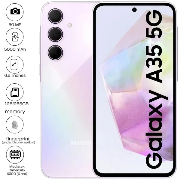 Samsung Galaxy A35 5G - 6.6'' - 50MP - 5000mAh - (Used)