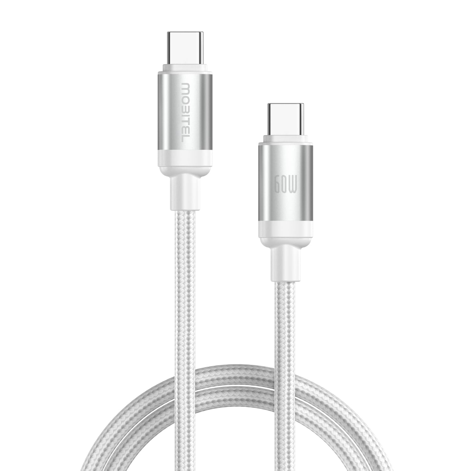 Mobitel USB-C to USB-C Fast Charging Cable 60W 2m 3-Pack