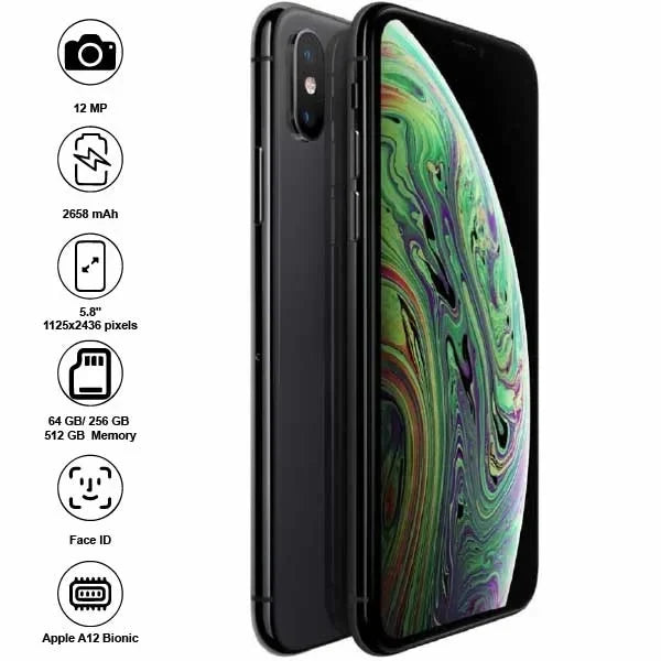 Apple IPhone XS - 5.8" - 12MP - 2658mAh - (Used)