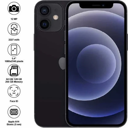 Apple iPhone 12 Mini - 5.4" - 12MP - 2227mAh - (Used)