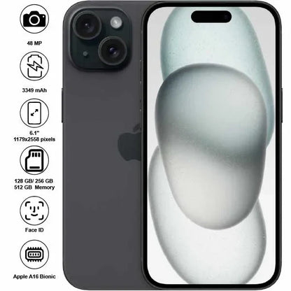 Apple iPhone 15 - 6.1" - 48MP - 3349mAh - (Used)