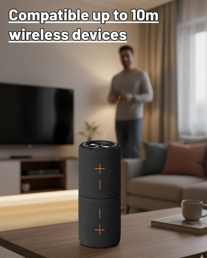 Mobitel Spark Dual 20W Bluetooth Speaker TWS Waterproof Dual Wireless UK
