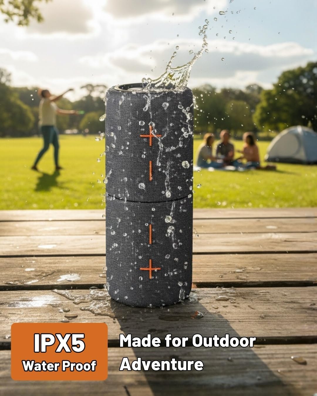 Mobitel Spark Dual 20W Bluetooth Speaker TWS Waterproof Dual Wireless UK