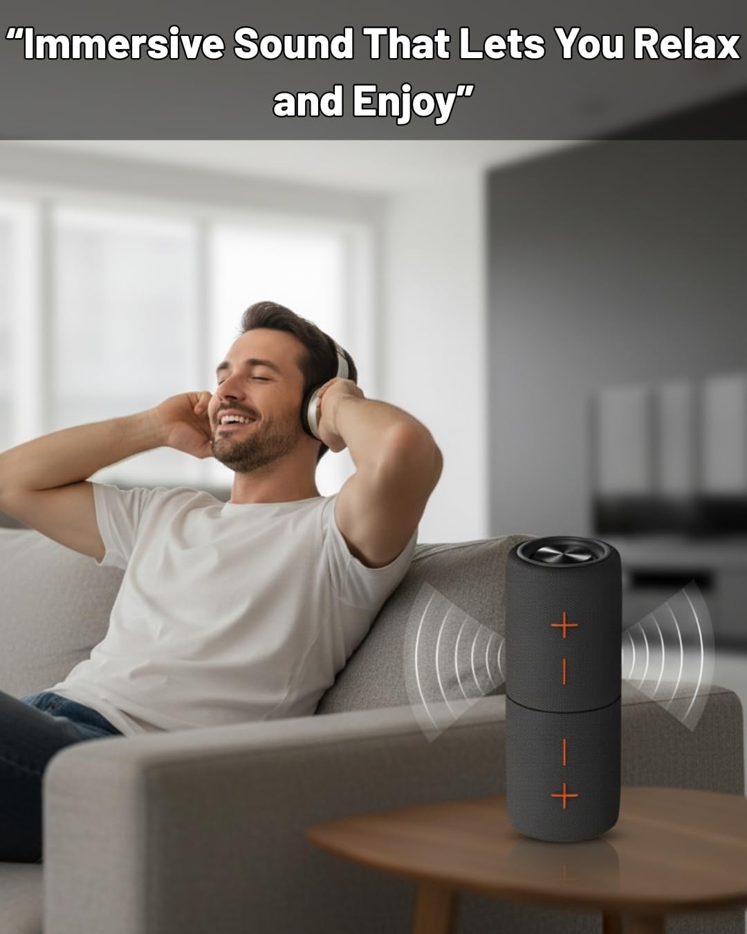 Mobitel Spark Dual 20W Bluetooth Speaker TWS Waterproof Dual Wireless UK