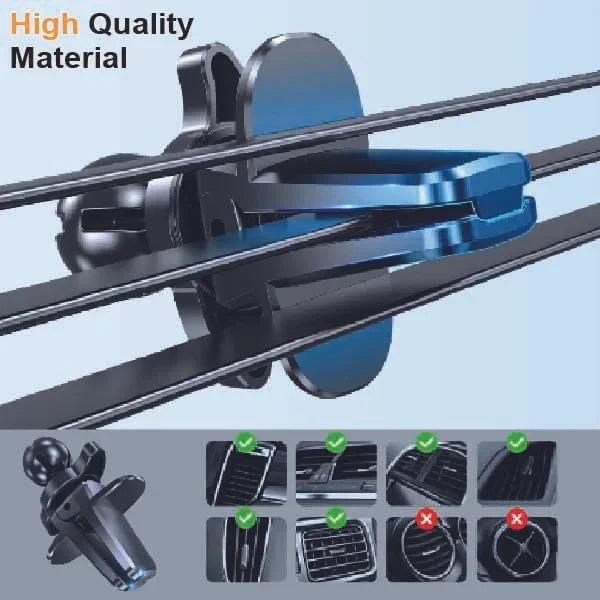 Mobitel Car Phone Holder Air Vent, Universal Phone Holder for Cars, Fits for iPhone, Samsung, Google & other Smartphones