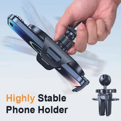 Mobitel Car Phone Holder Air Vent, Universal Phone Holder for Cars, Fits for iPhone, Samsung, Google & other Smartphones