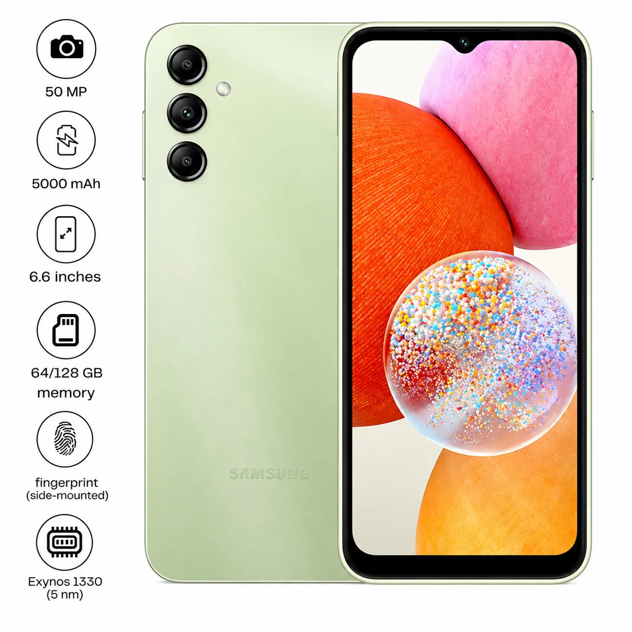 Samsung Galaxy A14 5G - 6.6" - 50MP - 5000mAh - (Used)