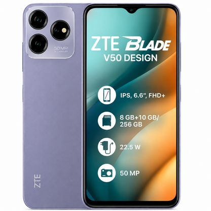 ZTE Blade V50 Design 4G - 6.6" - 50MP - 5000mAh