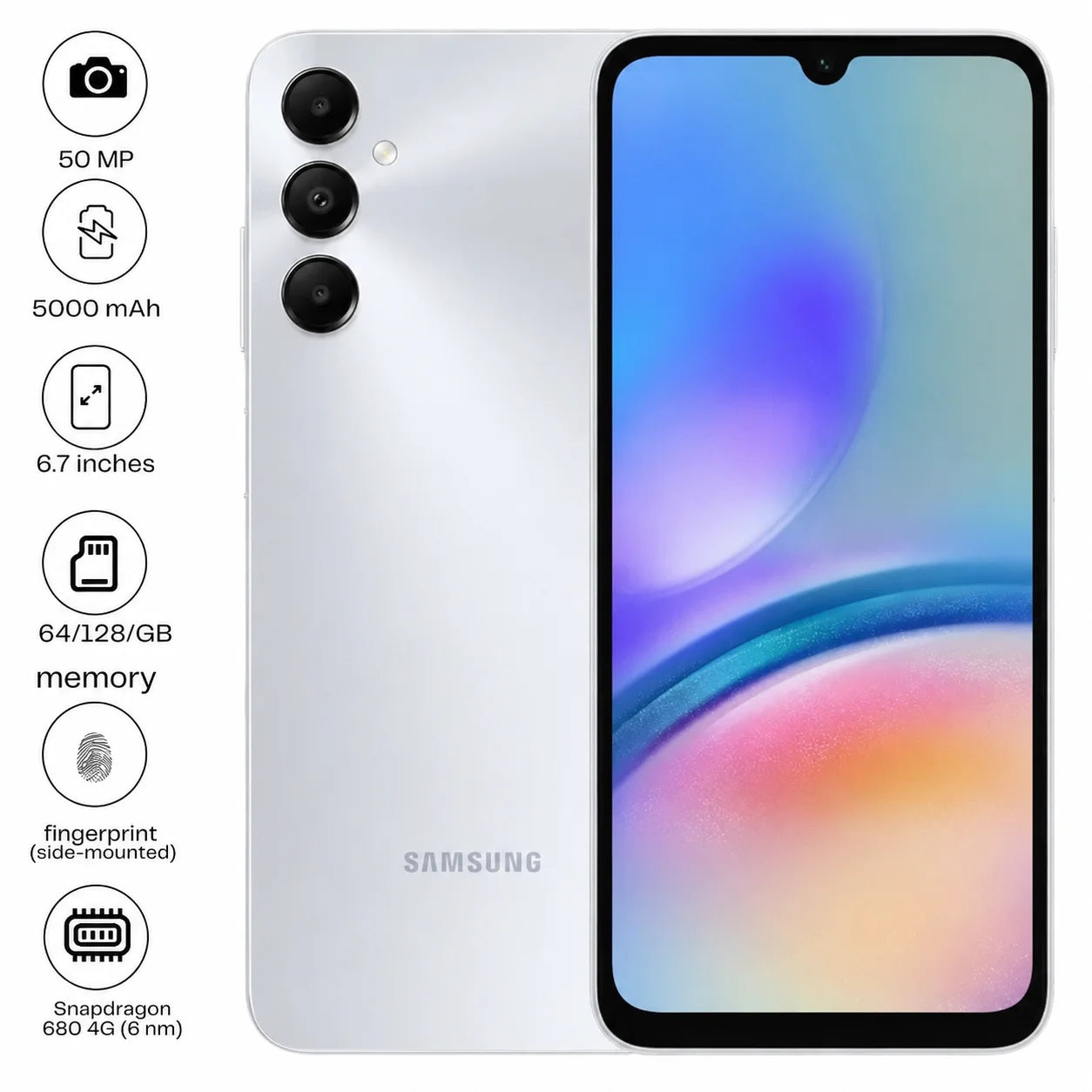 Samsung Galaxy A05s - 6.7" - 50MP - 5000mAh