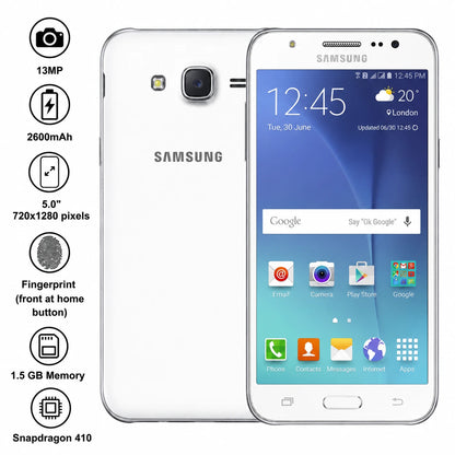 Samsung Galaxy J5 - 5.0" - 13MP - 2600mAh - (Used)