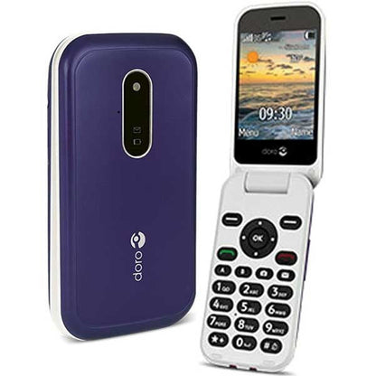 Doro 6620 Unlocked 3G- 2.8"-2mp-800mAh
