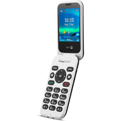 Doro 6820 4G - Flip Mobile Phone - 2MP-2.8"- 1000 mAh - (Used)
