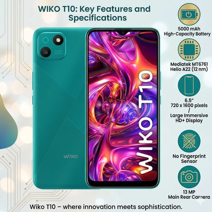 Wiko T10 - 6.5" - 13MP - 5000mAh
