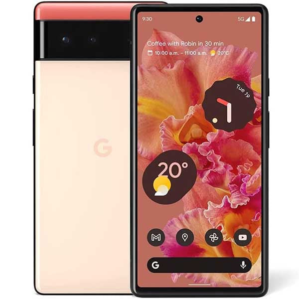 Google Pixel 6 smartphone, available at Mobitel UK