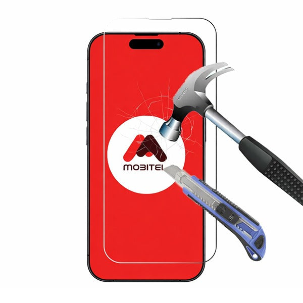 Mobitel Tempered Glass Clear Screen Protector for Phone 13, iPhone 13 Pro, iPhone 14 and iPhone 14 Pro