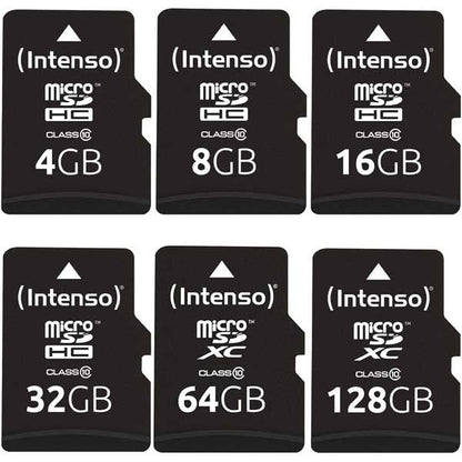 Intenso Micro SDHC Class 10 Card With Adapter