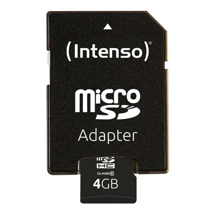 Intenso Micro SDHC Class 10 Card With Adapter