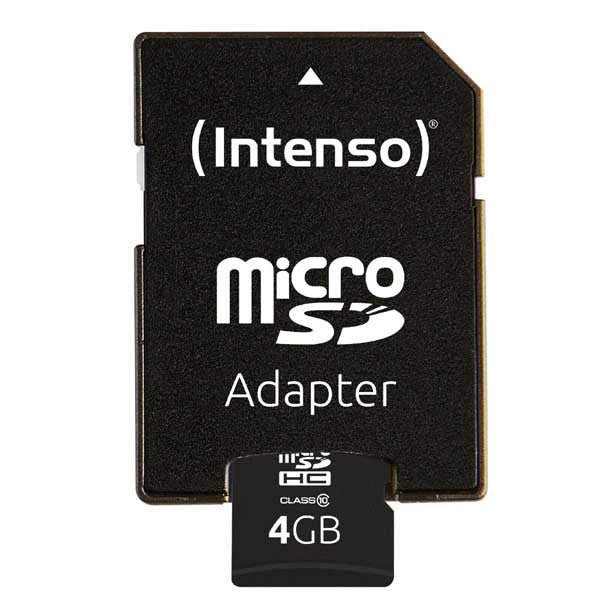 Intenso Micro SDHC Class 10 Card With Adapter
