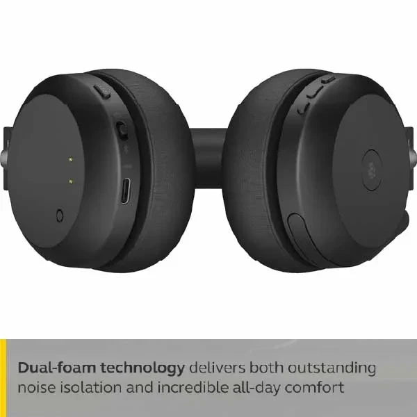 Jabra Evolve2 75 Wireless PC Headset with 8-Microphone Technology