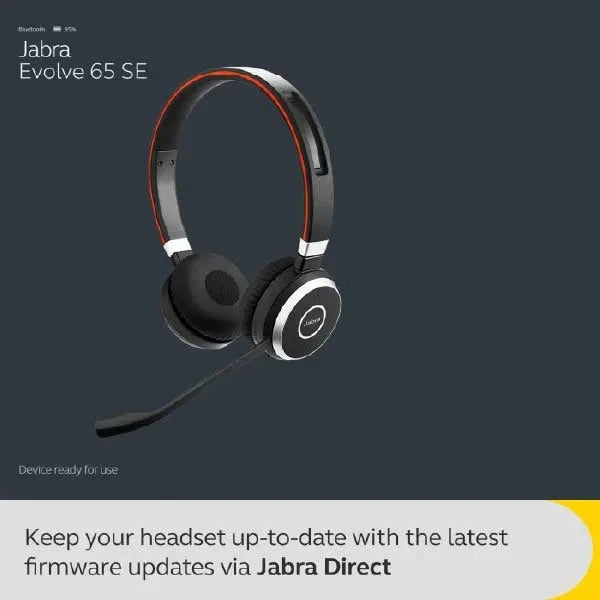 Jabra Evolve 65 SE Wireless Stereo Headphones