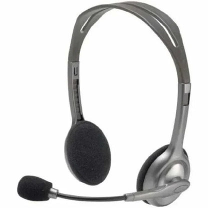 Logitech H111 Wired Headset, Stereo Headphones with Noise-Cancelling Microphone
