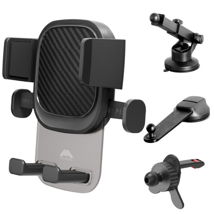 Mobitel 3-in-1 Car Phone Holder with Dashboard Windscreen
