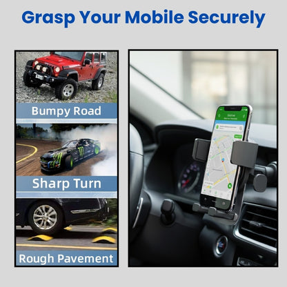 Mobitel 3-in-1 Car Phone Holder with Dashboard Windscreen