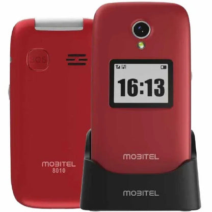 Mobitel 8010 Senior Mobile Phone Big Button Flip Phone for Elderly 4G SIM