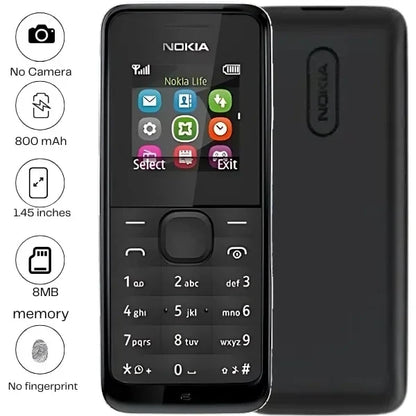 Nokia 105 - 1.77" - 800mAh