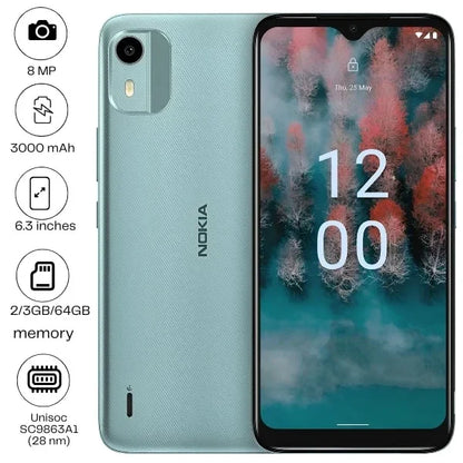 Nokia C12 - 6.3 - 8MP - 3000mAh