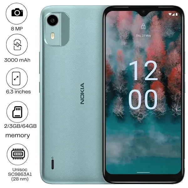 Nokia C12 - 6.3 - 8MP - 3000mAh