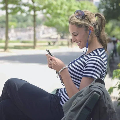 PHILIPS Audio In-Ear Headphones E1105BK/00 With In-Line Remote Control (8.6-Mm Neodymium Drivers, Powerful Bass, Clear Sound, Comfortable Fit)