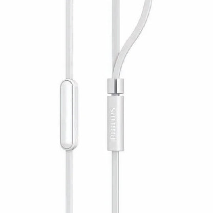 PHILIPS Audio In-Ear Headphones E1105BK/00 With In-Line Remote Control (8.6-Mm Neodymium Drivers, Powerful Bass, Clear Sound, Comfortable Fit)