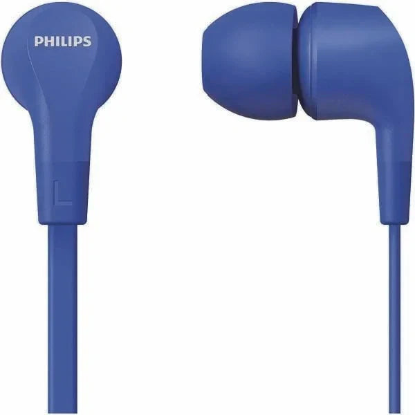 PHILIPS Audio In-Ear Headphones E1105BK/00 With In-Line Remote Control (8.6-Mm Neodymium Drivers, Powerful Bass, Clear Sound, Comfortable Fit)