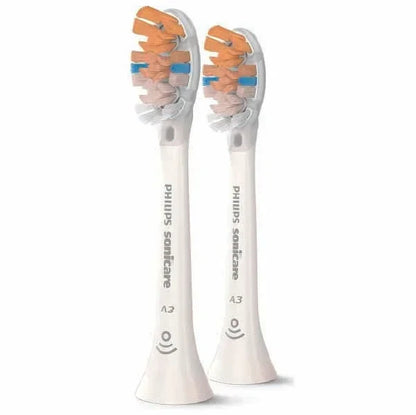 Philips Sonicare Genuine A3 Premium All-in-One Replacement Electric Toothbrush Head | Philips Sonicare Replacement Brush Heads in White (Model HX9094/10)
