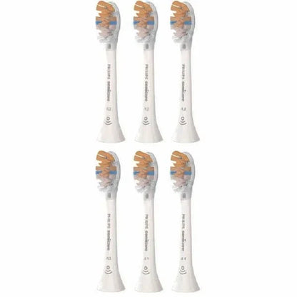 Philips Sonicare Genuine A3 Premium All-in-One Replacement Electric Toothbrush Head | Philips Sonicare Replacement Brush Heads in White (Model HX9094/10)