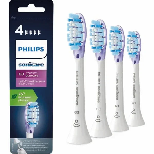 Philips Sonicare Original G3 Premium Gum Care Standard Sonic Toothbrush Heads - White (Model HX9052/17)