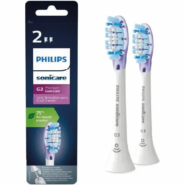 Philips Sonicare Original G3 Premium Gum Care Standard Sonic Toothbrush Heads - White (Model HX9052/17)