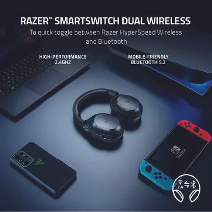 Razer Barracuda X - Wireless Multi-platform Gaming and Mobile Headset