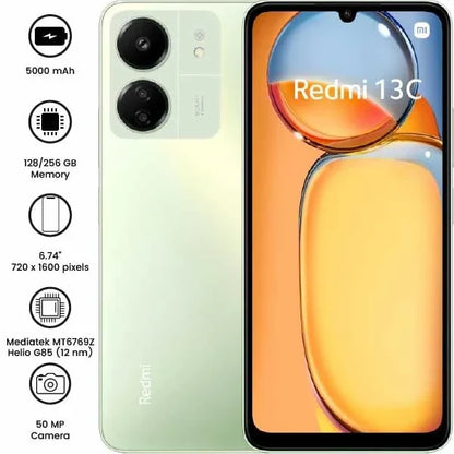 Xiaomi Redmi 13C - 6.74" - 50MP - 5000mAh