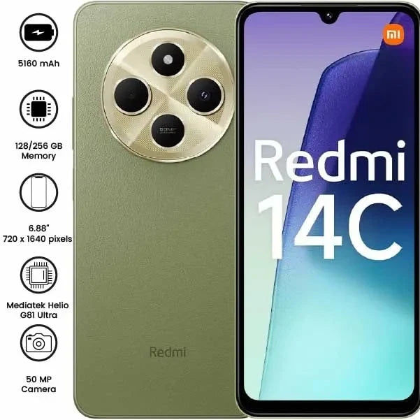 Xiaomi Redmi 14C - 6.88" - 50MP - 5160mAh