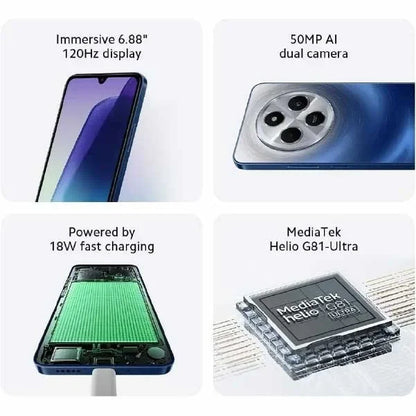 Xiaomi Redmi 14C - 6.88" - 50MP - 5160mAh